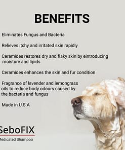 Animedx Sebofix Medicated Dog Shampoo