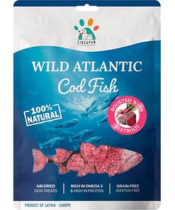 Singapaw Wild Atlantic Cod Fish With Beetroot Grain-Free Air-Dried Dog Treats 70g