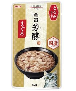Aixia Kin-can Rich Pouch - Tuna in Rich Sauce Wet Cat Food 60g