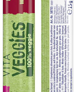 Vitakraft Vita Veggies Liquid Carrot Wet Cat Food 6x15g