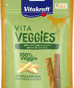 Vitakraft Vita Veggies Stickies Cheese & Potato Dog Treats 80g