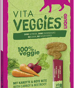 Vitakraft Vita Veggies Liquid Carrot Wet Cat Food 6x15g