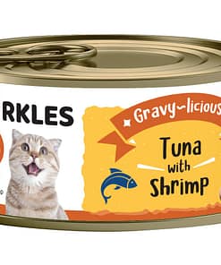 Sparkles Cat Gravy-licious Tuna with Shrimp 80g
