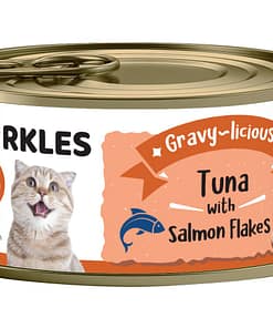 Sparkles Cat Gravy-licious Tuna with Salmon Flakes 80g