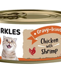 Sparkles Cat Gravy-licious Chicken with Shrimp 80g