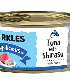 Sparkles Jelly-licious Tuna With Shirasu Canned Cat Food 80g
