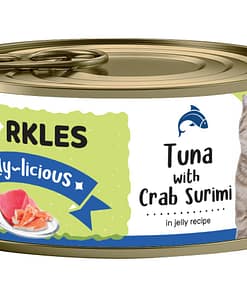 Sparkles Jelly-licious Tuna With Crab Surimi Canned Cat Food 80g
