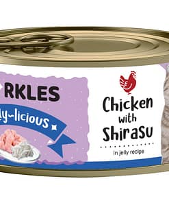 Sparkles Jelly-licious Chicken With Shirasu Canned Cat Food 80g