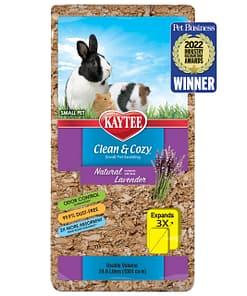 Kaytee Clean & Cozy Natural Bedding with Lavender 24.6 Liters