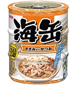 Aixia Umi-can mini - Skipjack Tuna w/Chicken Fillet Wet Cat Food 60g x 3