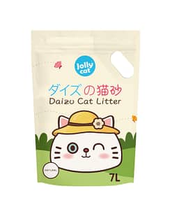 Jollycat Daizu Natural Clumping Tofu Cat Litter 7L