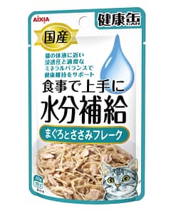 Aixia Kenko Pouch Water Supplement - Tuna & Chicken Fillet Flake 40g