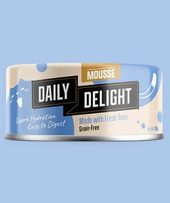 Daily Delight Mousse With Tuna Grain-Free Wet Cat Food 80g
