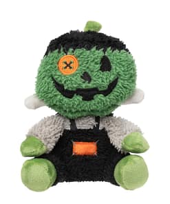 FuzzYard Halloween Plush Dog Toy Small - Jack-O Chan Frankenstein