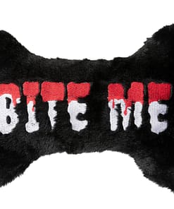 FuzzYard Halloween Plush Dog Toy Small - Bite Me Bone