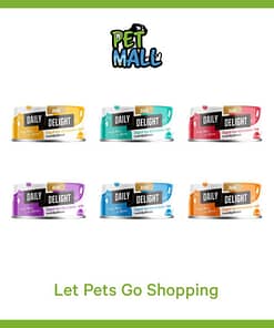 [Any 24 for $35.80] Daily Delight Pure Skipjack Tuna White & Chicken Wet Cat Food 80g Smart Bundle