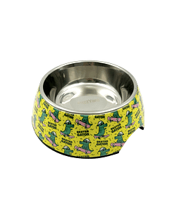 Fuzzyard Sk8ter Gator Dog Bowl (3 Sizes)