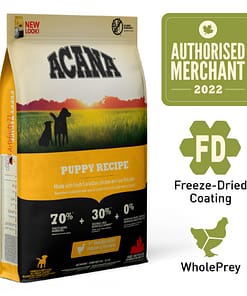 ACANA Heritage Freeze-Dried Coated Puppy Receipe Dry Dog Food (4 Sizes)