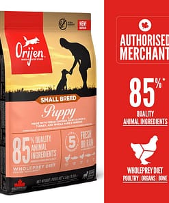 ORIJEN Small Breed Puppy Dry Food (2 Sizes)