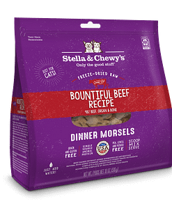 Stella & Chewy’s Bountiful Beef Dinner Morsels Freeze-Dried Cat Food (2 Sizes)