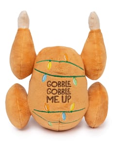 FuzzYard Christmas Dog Toy - Gobble Gobble Me Up Turkey