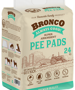 Bronco Super Absorbent Pee Pads for Dogs (2 Sizes)
