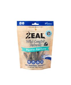 Zeal NZ Caught Naturals Pacific Anchovy Grain-Free Treats For Cats & Dogs 70g