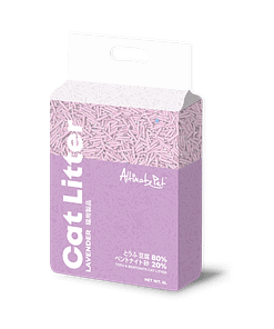 Altimate Pet Tofu & Bentonite Clumping Cat Litter - Lavender (6L)
