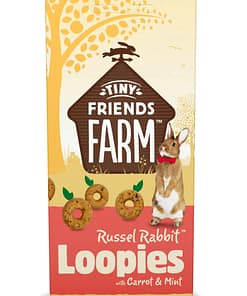 Supreme Russel Loopies with Carrot & Mint for Small Pets100g