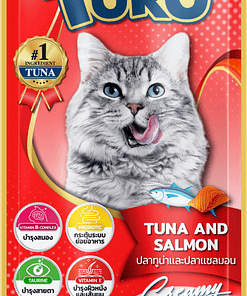 Toro Lickable Cat Treat Tuna and Salmon With B-Complex 15g x 5pcs