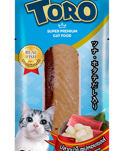 Toro Tuna Fillet In Scallop Soup Cat Treats 30g