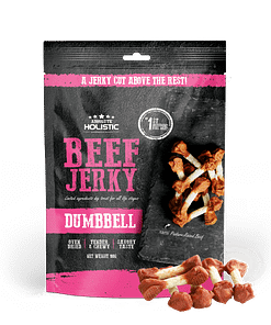 Absolute Holistic Jerky Limited Ingredient Dog Treat - Beef Dumbbell 100g