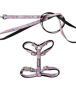Fuzzyard Cat Walking Set - Meowcarons