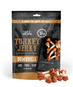Absolute Holistic Jerky Limited Ingredient Dog Treat - Turkey Dumbbell 100g