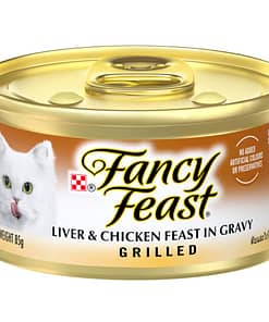 Purina Fancy Feast Grilled Liver & Chicken Wet Cat Food 85g