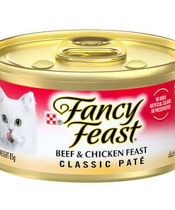 Purina Fancy Feast Classic Pate Beef & Chicken Feast Gourmet Wet Cat Food 85g
