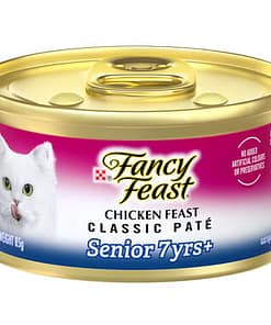 Purina Fancy Feast Classic Pate Senior Chicken Feast Gourmet Wet Cat Food 85g