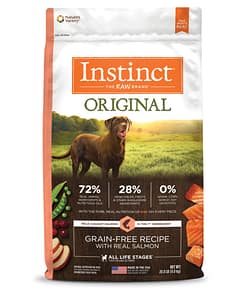 Instinct Original Grain-Free Recipe with Real Salmon Dry Dog Food 20lb