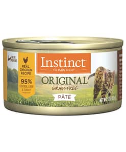Instinct Original Grain-Free Pate Real Chicken Recipe Canned Cat Food 85g