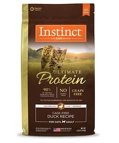 Instinct Ultimate Protein Grain-Free Cage-Free Duck Recipe Dry Cat Food 4lb