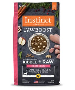 Instinct Raw Boost Indoor Grain-Free Recipe with Real Chicken Dry Cat Food 5lb