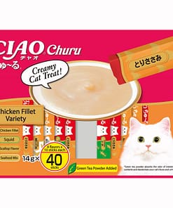 CIAO Chicken Fillet Jumo Mix food for Cats 14g (40pcs)