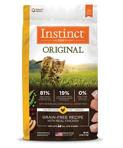Instinct Original Grain-Free Recipe with Real Chicken Dry Cat Food (2 Sizes)