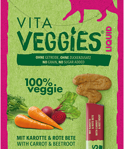 Vitakraft Vita Veggies Liquid Carrot Cat Treats 6x15g