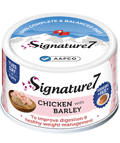 Signature7 Superfoods Chicken With Barley Pate (Tuesday) Cat Canned Food 80g