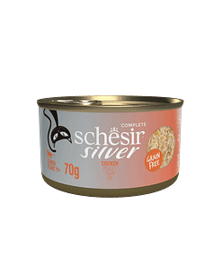 Schesir Silver Wholefood - Chicken in Broth Wet Cat Food 70g