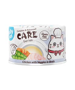 Jollycat  Hip & Joint Care Chicken with Veggies in Broth Wet Cat Food 80g