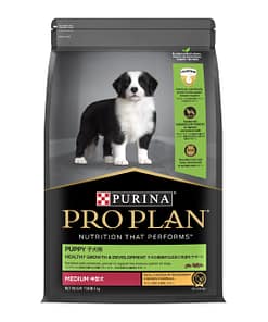 Purina PRO PLAN Puppy Medium Chicken Formula with Colostrum and Probiotics - Dry Dog Food (2 Sizes)
