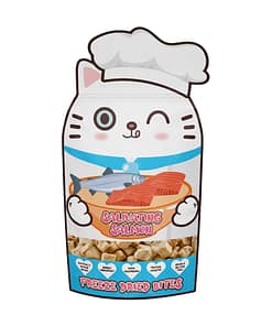 Jollycat Salivating Salmon Freeze Dried Bites Cat Treats 30g