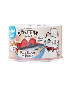 Jollycat Complete & Balanced Pure Tuna in Broth Wet Cat Food 80g